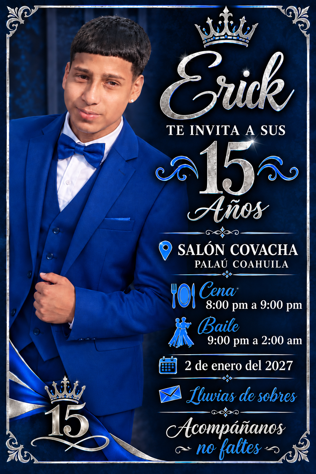 Invitación de Erick